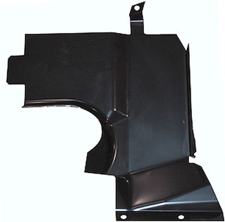 W/H Vapor Canister Shield LH Rear 71 B-Body Rr Section fits some 72