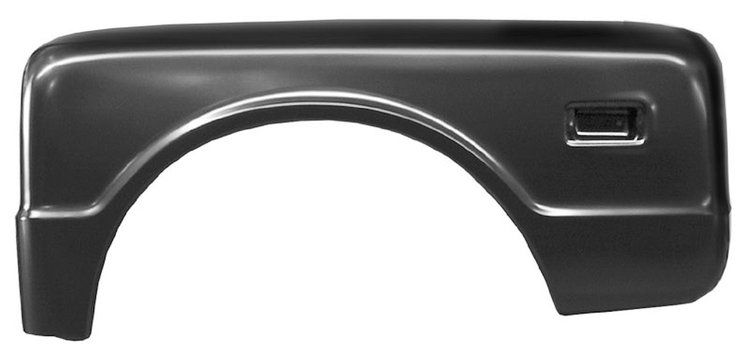 780-4068-L Rear Fender, LH, 68-72 Chevy GMC Truck Stepside