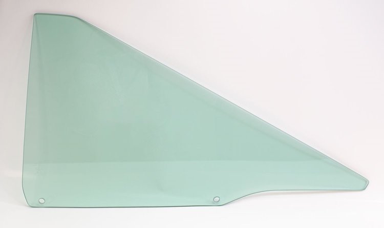 795-1467-TL Quarter Glass Green Tint LH 67 Dodge Plymouth B-Body 2 Door Hardtop