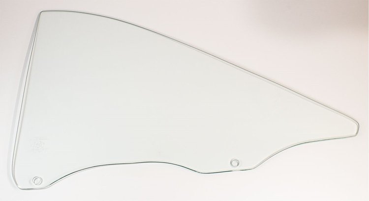 795-2067-CL Quarter Glass, Clear, LH, 68-72 Dart 2DR Hardtop; 71-72 Scamp