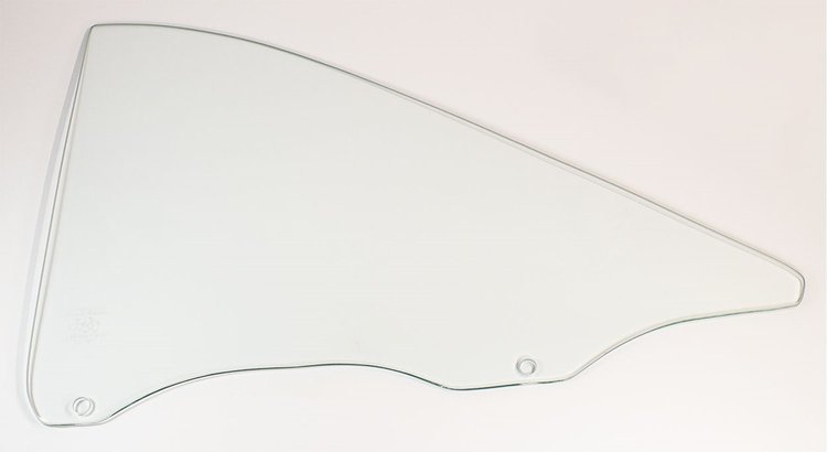 795-2067-CR Quarter Glass, Clear, RH, 68-72 Dart 2DR Hardtop; 71-72 Scamp