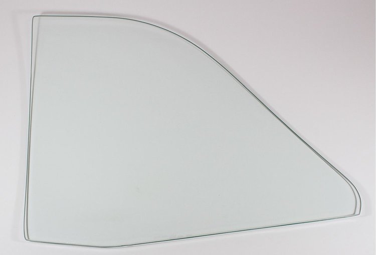795-3464-CVR Quarter Glass, Clear, RH, 64-65 GM A-Body Convertible