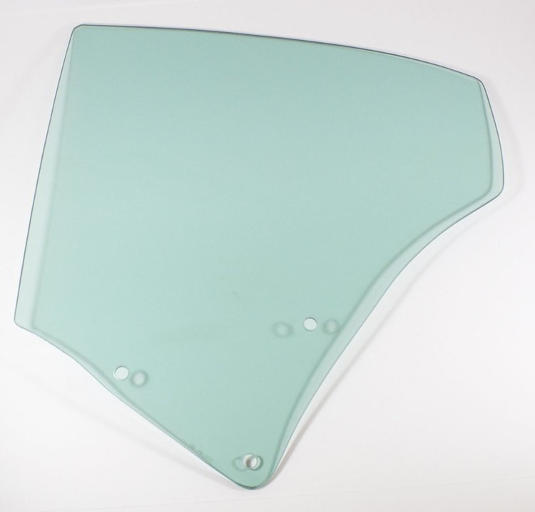 795-3470-TL Quarter Glass, Green Tint, LH, 70-72 Chevelle Coupe; 70-72 Skylark Coupe