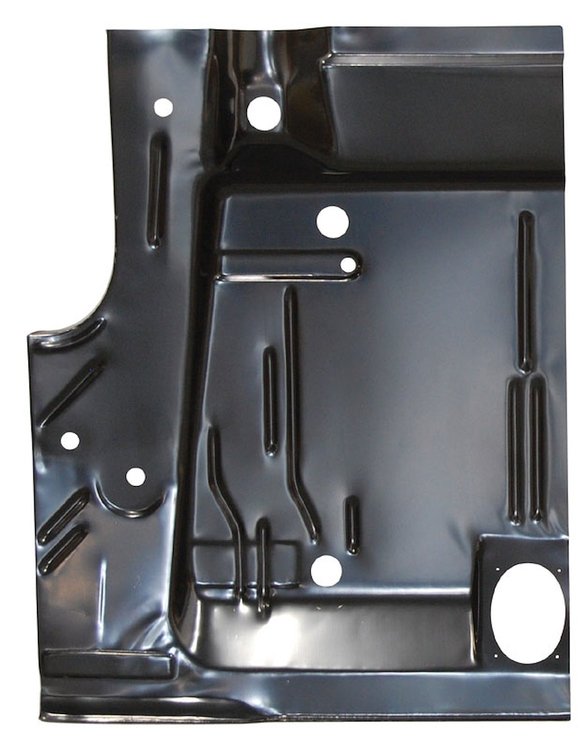 Steel Trunk Floor Pan - Half 1970 Barracuda