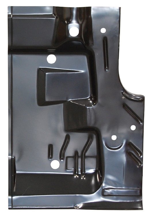 Steel Trunk Floor Pan - Half 1970 Barracuda