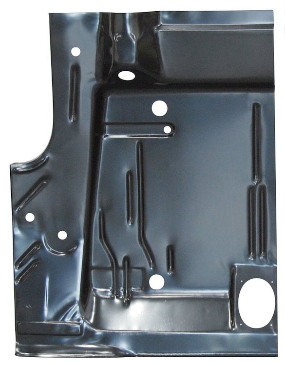Steel Trunk Floor Pan - Half 1971-74 Barracuda