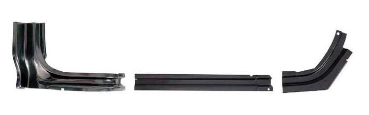 825-2067-R Trunk Gutter, RH, 67-69 Dart (3pcs)