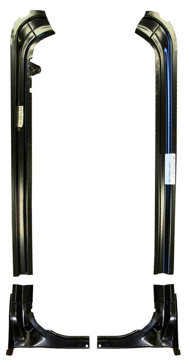 Upper Trunk Gutter 1968-1970 Coronet Set