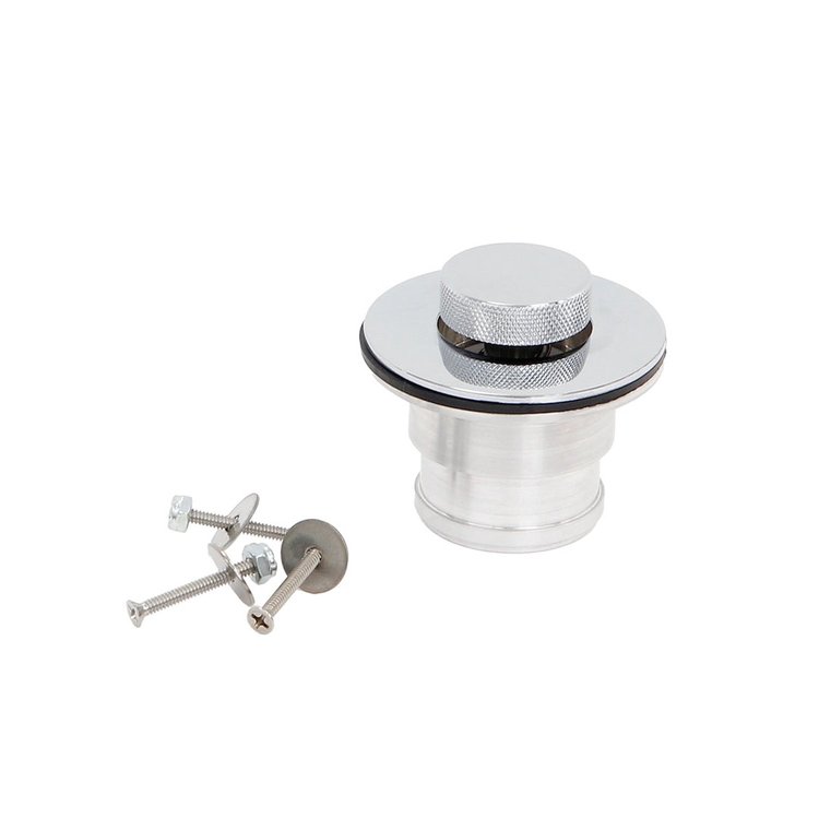 888-4063-1S Gas Cap Pop-Up Style Polished 63-72 Chevy GMC C/K Truck