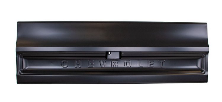 925-4077-2 Tailgate w/ "CHEVROLET" Letters (2nd Design), 76-80 Chevy C/K Fleetside Pickup; 76-80 Blazer w/o Removable Hardtop