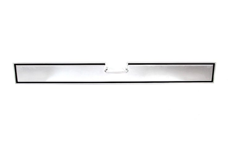 930-4081-1 Tailgate Band Brushed Aluminum Black 81-91 Chevy GMC CK Fleetside Truck