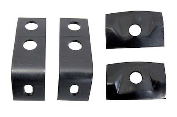 Rear Bumper Guard Bracket Set 1970-1972 Dodge Challenger
