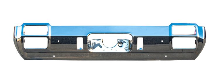 990-7471 Rear Bumper without Exhaust Cutouts for 1971-1972 Oldsmobile Cutlass