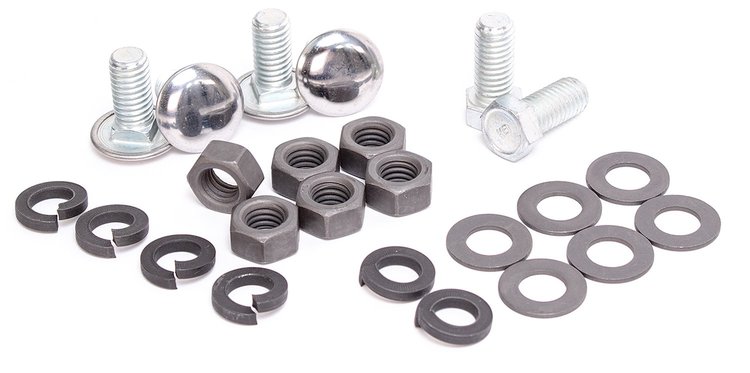991-3467-S Rear Bumper Bolt Set for 1967 Chevy Chevelle, Malibu [24-Piece Set]