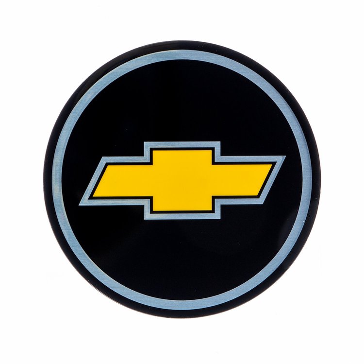 994-4075-1 Bowtie Rally Wheel Cap Insert for 1974-1987 Chevy C/K Trucks, 1994-1996 Caprice, Impala