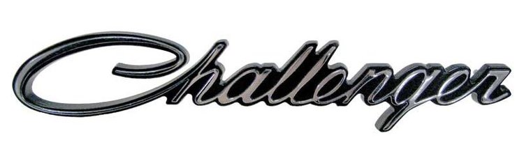 Grille Emblem 1970 Dodge Challenger