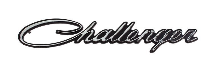 Fender Emblem 1970 Dodge Challenger