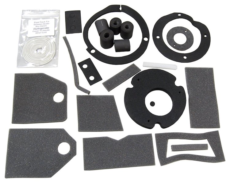 67-72 Dodge Plymouth A Body Heater Box Seal Kit w/o AC