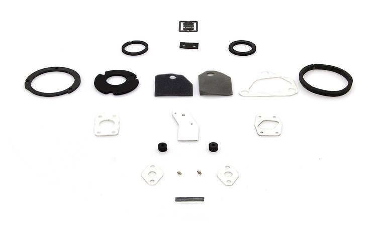 73-74 Dodge Plymouth A Body Firewall Gasket Set w/o AC w/Wiper Pivots