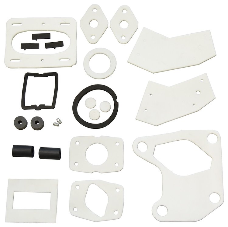 66-70 Dodge Plymouth B Body Firewall Gasket Set w/o AC w/Wiper Pivots