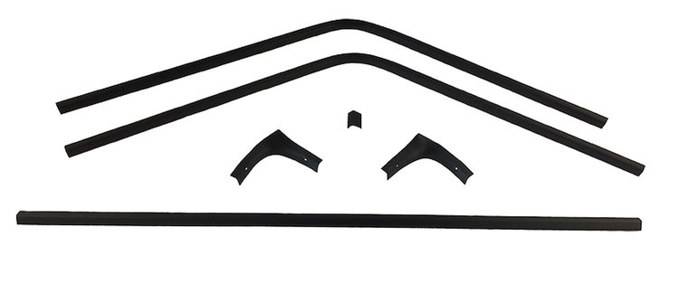 69 Charger Interior Rear Window Trim