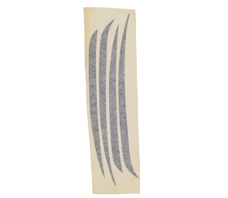 71 Challenger Quarter Panel Scoop Decal 4 Piece
