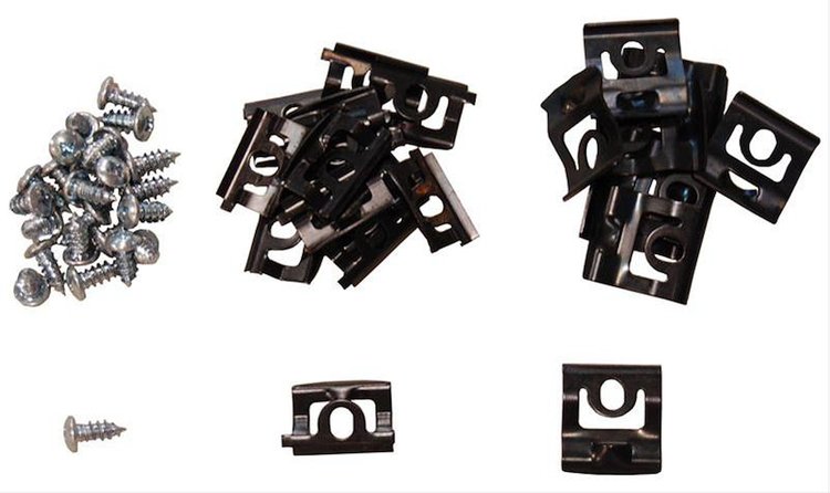 68-70 Charger Windshield Molding Clip Set
