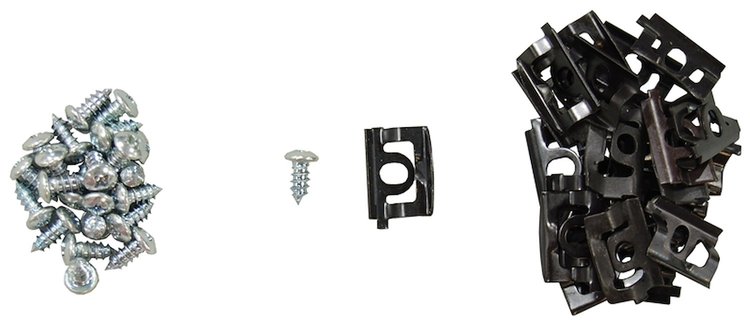 68-75 Dart & 72-75 Scamp Windshield Molding Clip Set