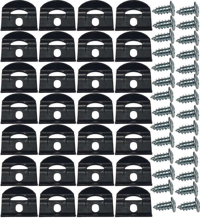 64-65 Dodge Plymouth B Body Rear Window Molding Screw Set Hardtop