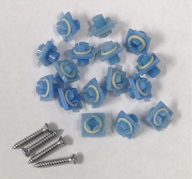 67-73 Dodge Plymouth A & B Body Rocker Molding Clips