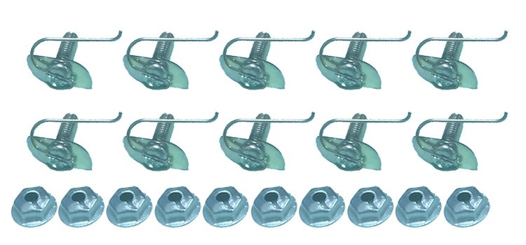 69 Dart Trunk Panel Molding Kit