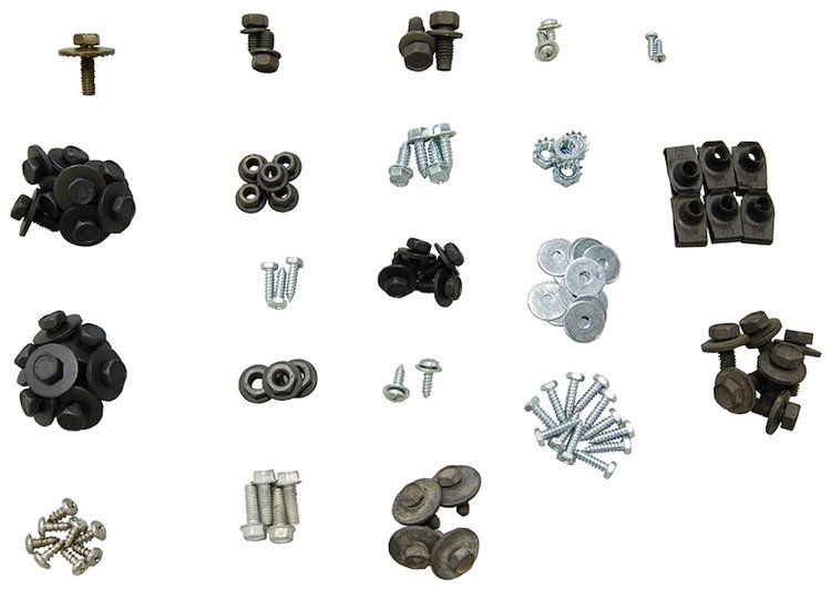 67-69 Dodge Plymouth A Body Under Hood Bolt Kit