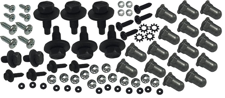 73-74 Barracuda Trunk Bolt Kit