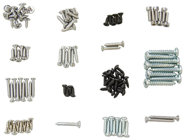67-69 Dart 2 Door Interior Trim Screw Set