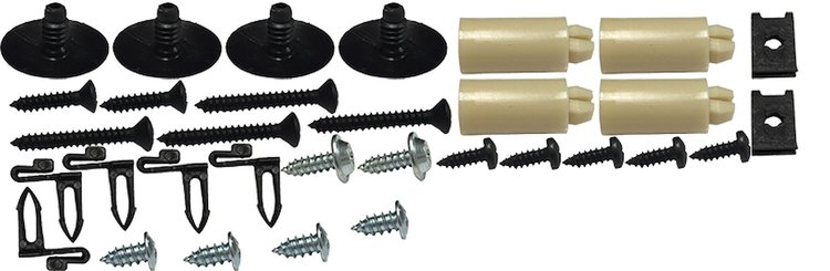 72 Duster Grille Hardware Kit