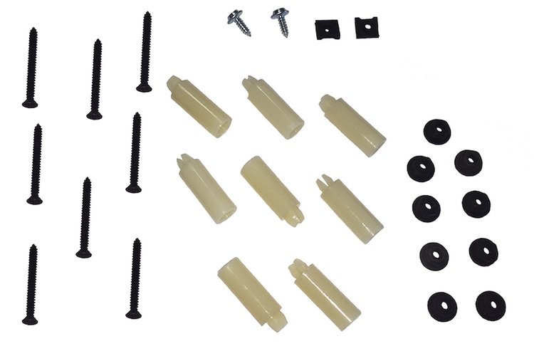 68 Dodge B Body Exc Charger Grille Hardware Kit