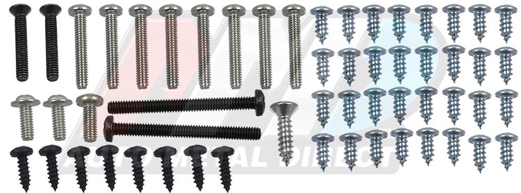 70-72 Dart Exterior Trim ScrewSet