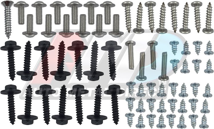 66-67 Coronet Exterior Trim Screw Set