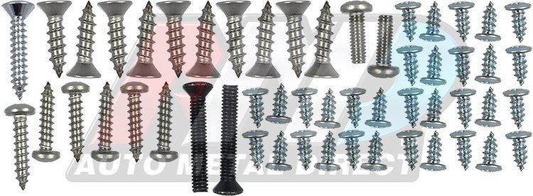 67 Belvedere Exterior Trim Screw Set