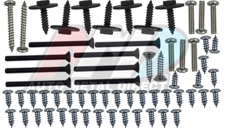 66 Satellite Exterior Trim Screw Set