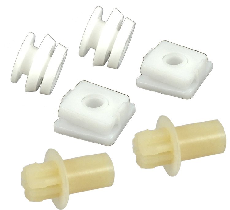 70-74 Dodge Plymouth E Body Quarter Window Roller Kit