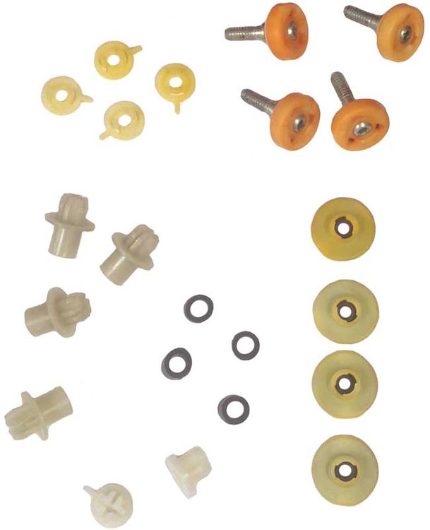 73-74 E Body Door WindowHdwe Kit