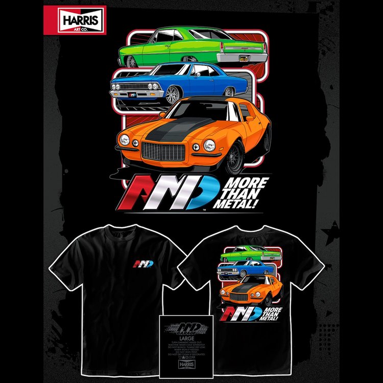 AMDGMCAR-HOOD-L AMD GM Car Hoodie Large