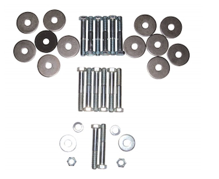 64-67 Chevelle Convertible Body Mount Hardware Set
