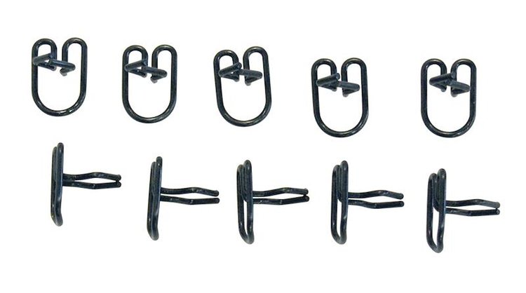 68-74 Dodge Plymouth A Body 68-70 B Body Underhood Seal Clip Set of 10
