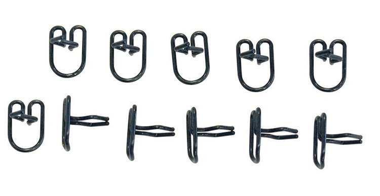 71-74 Dodge Plymouth B Body 70-74 E Body Underhood Seal Clip Set of 11