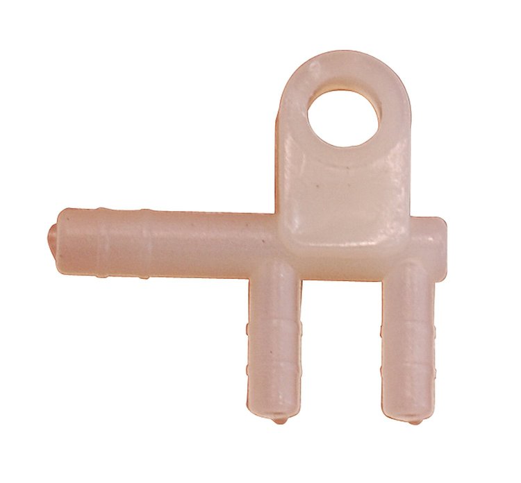Dodge Plymouth A Body Washer Hose T Connector Clear