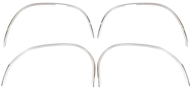 68-70 Coronet Wheel Opening Molding Set of 4