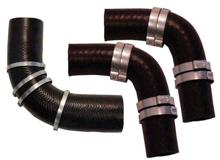 66-67 Dodge Plymouth B Body Filler Tube Kit 1-859A+2-860A