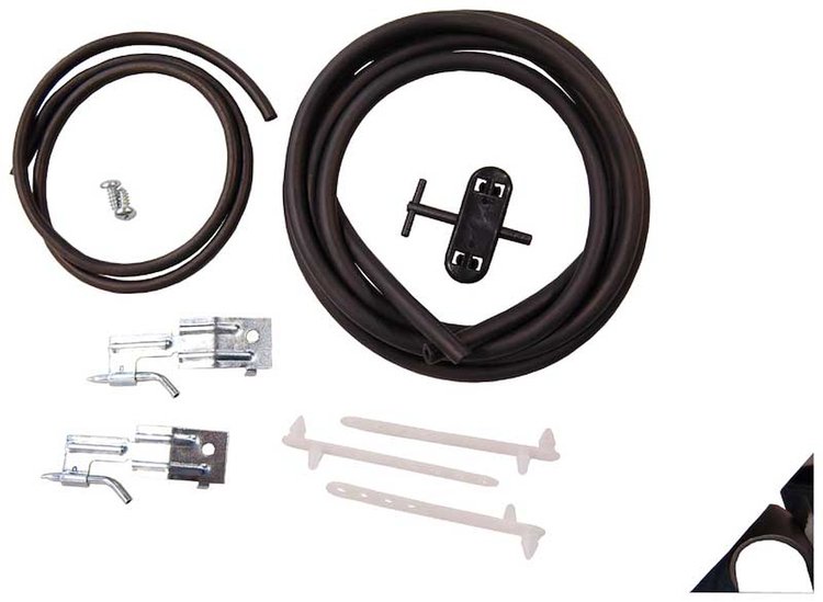 71-72 Dodge Plymouth B Body Windshield Washer Hose Kit
